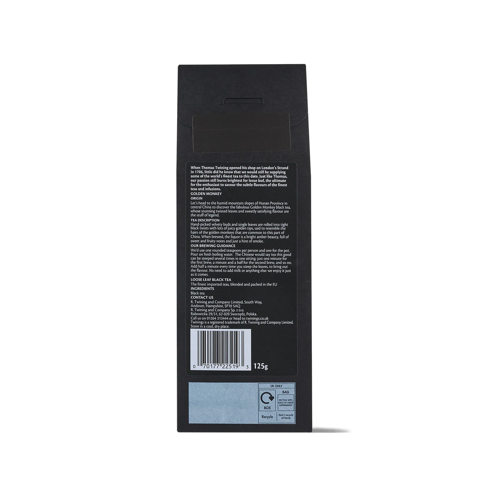 Golden Monkey - 125g Loose Leaf Tea - Image 3