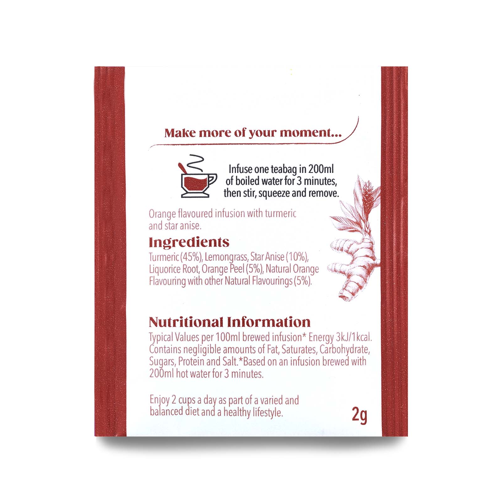 Superblends Turmeric - 20 Envelopes - Image 3