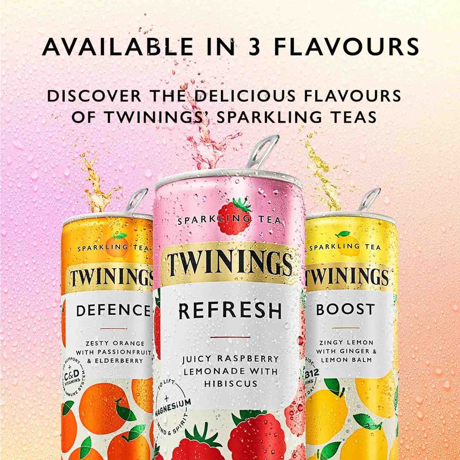 Twinings Sparkling Tea - 12 Can Selection Pack - Image 3