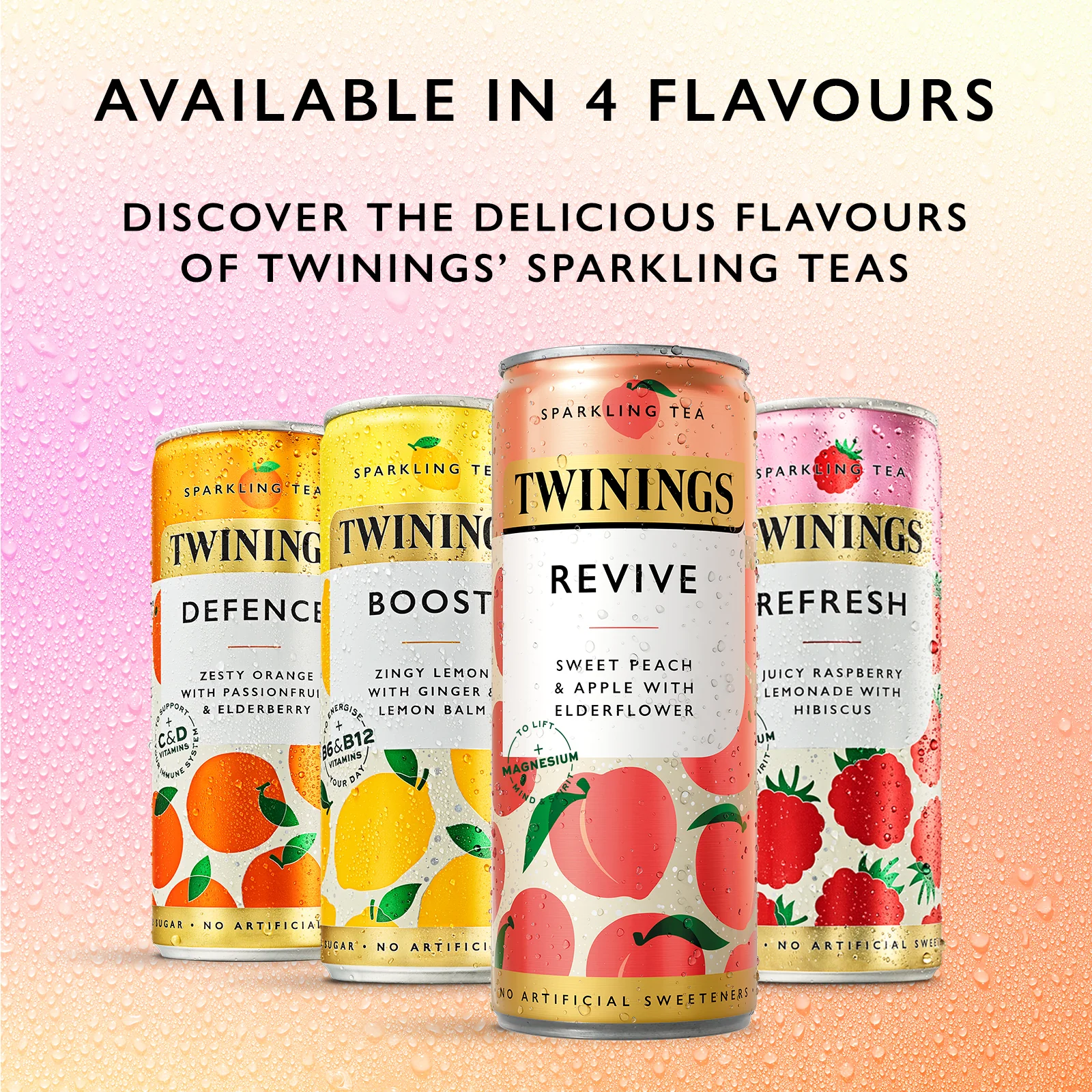 Twinings Sparkling Tea Boost 12 Pack - Image 6